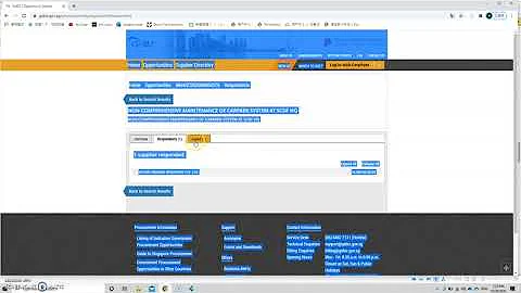 Notification of awards