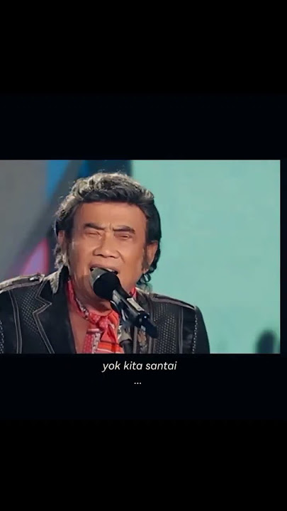 Rhoma irama feat Noah - Santai Live video music lyric