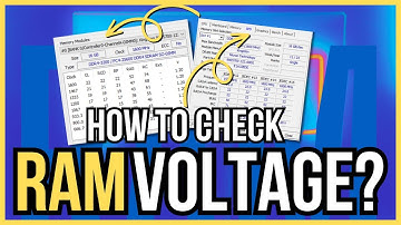 How To Check RAM Voltage