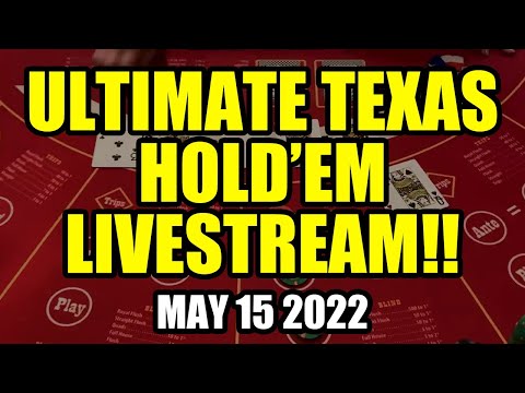 BREAKING THE COLD STREAK WITH QUADS! Ultimate Texas Hold’em! $1475 Buy-in! May 15th 2022
