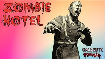 ZOMBIE HOTEL V2 ✰ CALL OF DUTY WORLD AT WAR CUSTOM ZOMBIES MAP ✰ WAW ZOMBIES IN 2020