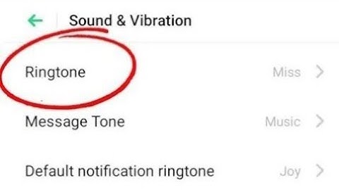 Ringtone Setting in OPPO a5s, a7, a5, a71, a3s, a37, a83 (Any OPPO Phone)