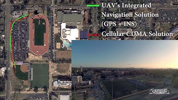 UAV Navigating with Cellular CDMA Signals