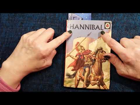 ASMR | (2) HANNIBAL - Ancient World History Whispered Vintage Ladybird Book (1974) - Part Two