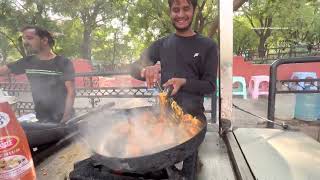 Delicious Fire Momos | Indian Street Food