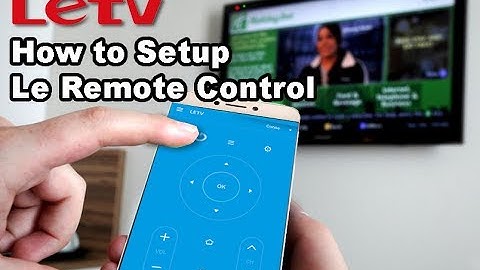 How to Setup Letv Le Remote Control| LeRemote Control Very Easy Installation With Live Remote