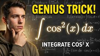 How to integrate cos^2(x)✨Integral of cos^2x explained⚡ Integrating cos²x using identity