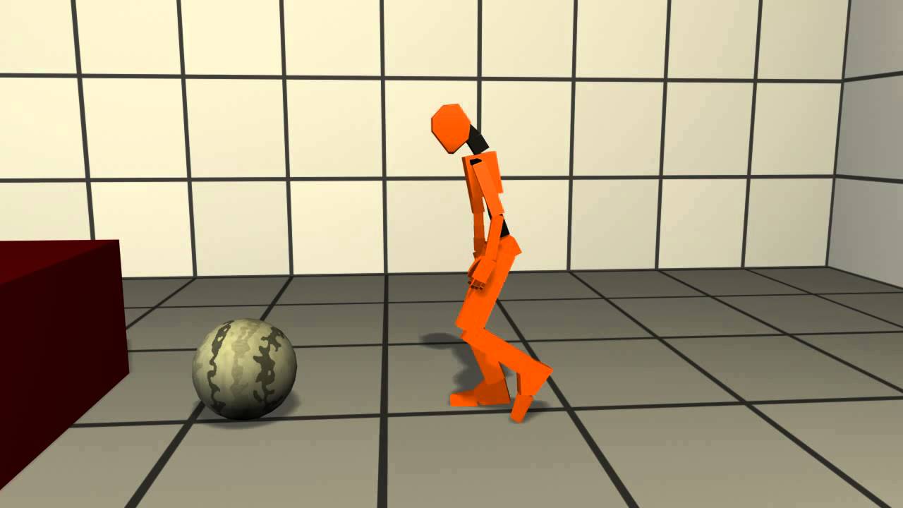 Heavy Ball Lifting Walking Animation 3ds Max YouTube