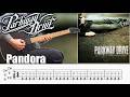 Pandora / Parkwaydrive (screen TAB | Guitar lesson)