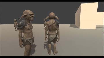 Goblin warrior - rig test