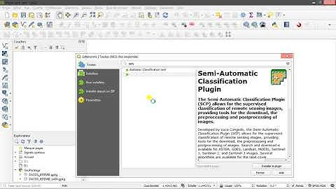 Instalar Plugin SCP en QGis