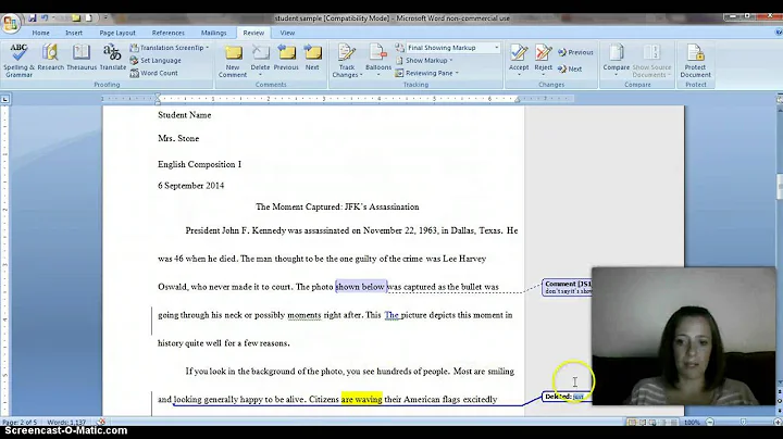 Removing Track Changes & Comments in Microsoft Word