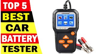 Top 5 Best Car Battery Tester On 2023