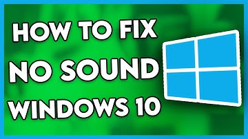 How to FIX No Sound on Windows 10 (Step By Step)