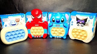 1 Minute Satisfying with Playing Push Game Pop It Eletrônico Fidget Toy ASMR No Talking screenshot 2