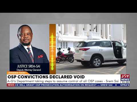 OSP Convictions Declared Void: Attorney General directed to assume control of OSP prosecutions