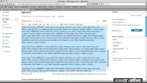 Wordpress - Paste From Word