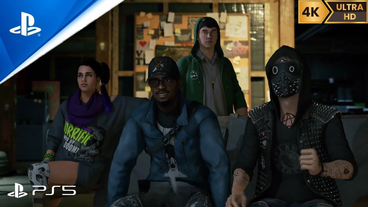Watch Dogs 2 Hack & Run PS5 Smart Car Chaos PS5 4k 60FPS
