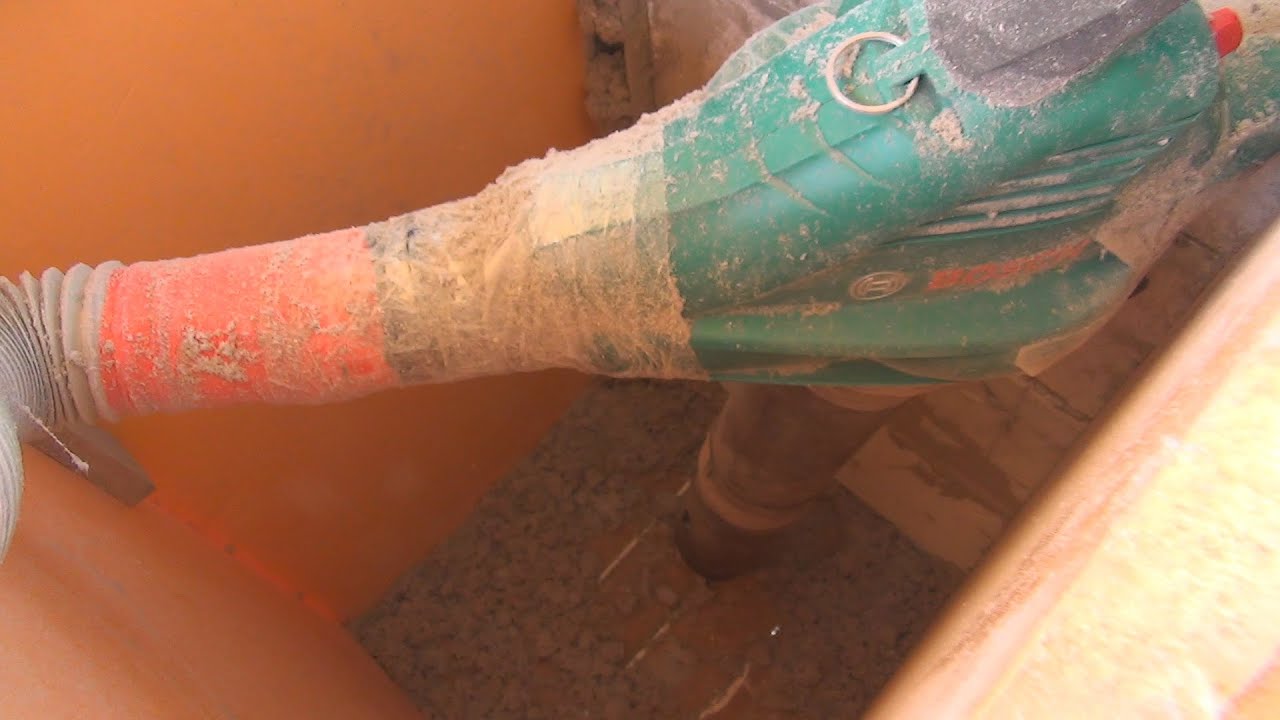 Пробую задуть эковату, стройка - YouTube