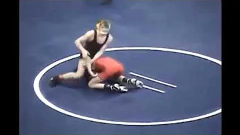 2009 Iowa HS State Wrestling Finals 3A 106 Cory Cl...