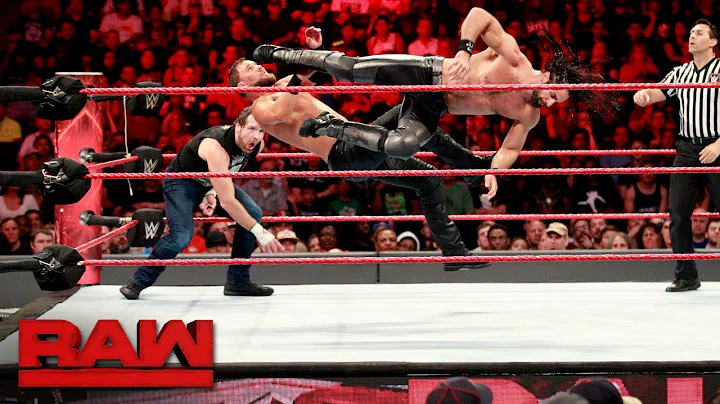Dean Ambrose & Seth Rollins vs. The Miz & The Mizt...
