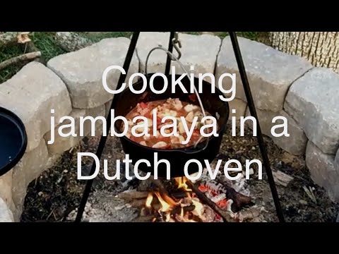 jambalaya-in-a-dutch-oven-||-campfire-cooking