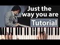 Como tocar "Just the way you are"(Billy Joel) - Piano, tutorial, partitura y Mp3