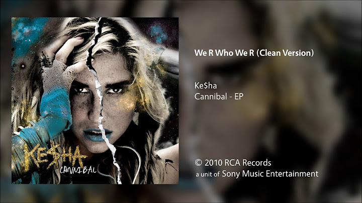 We R Who We R Radio Edit version - Radio Edit performance video thumbnail