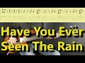 Ccr  have you ever seen the rain bass cover with tab