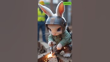 The pure white cutest bunny