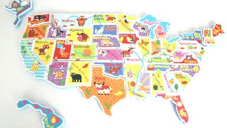 Details USA Map in the Tub from Alex Brands News