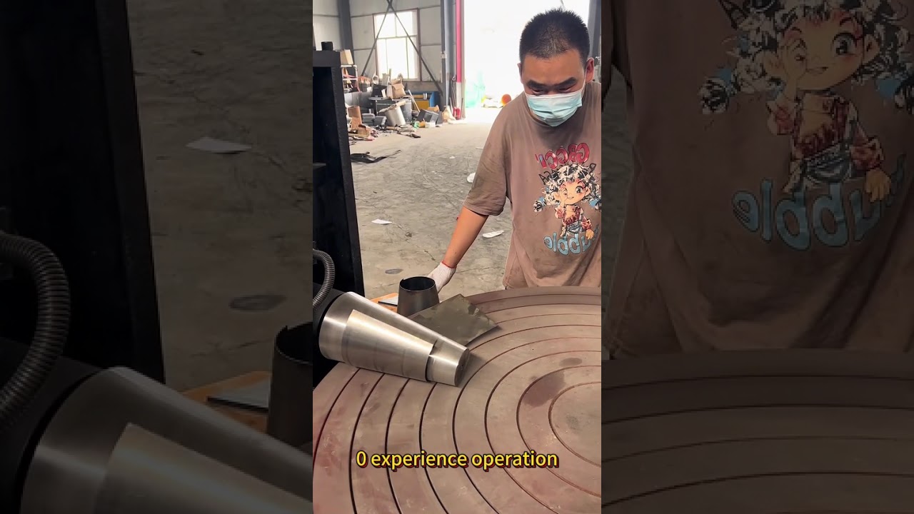 Fully automatic cone rolling machine, industrial black technology subverts traditional manual work👈