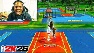 DESTROYING YOUTUBERS with MY 6'6 2-WAY ISO DEMI-GOD BUILD! FIRST GAME ON NBA 2K26! BEST BUILD!