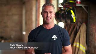 Taylor Kinney, First Alert share safety tips this Fire Prevention Month