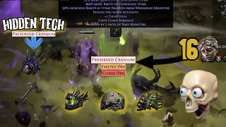 70d/hr+ Best Tech For Farming Craniums and Desecrated Currency!