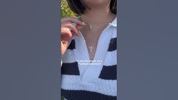 Who calls a cross necklace that? LOL