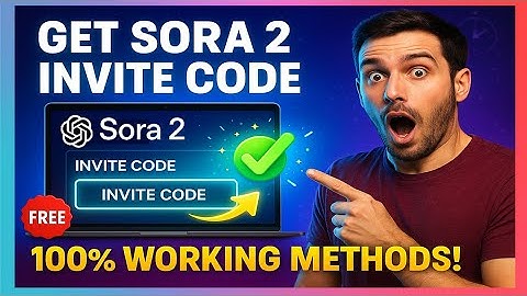 How to Get Sora 2 INVITE CODE for FREE (100% Working Methods!)
