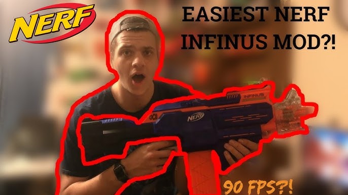 Nova NERF INFINUS Gigante e 100% Automática 