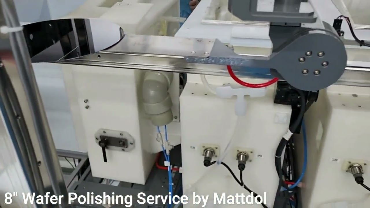 8 Inch Wafer polishing by CMP Euipment(Mattdol Plus version 1)