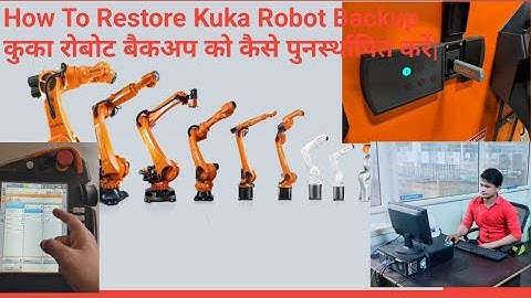 How To Restore Kuka Robot Backup. कुका रोबोट में बैकअप कैसे डालें| #kukarobot #robotics #automation