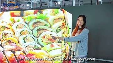 Introducing the EA250WH1 Indoor Wallpaper LED Video Wall丨Indoor LED Display Screen Supplier