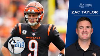 Bengals HC Zac Taylor on Joe Burrow’s Status for Week 3 vs the Rams on MNF | The Rich Eisen Show