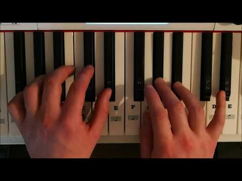 Ais-Moll Tonleiter Klavier Piano