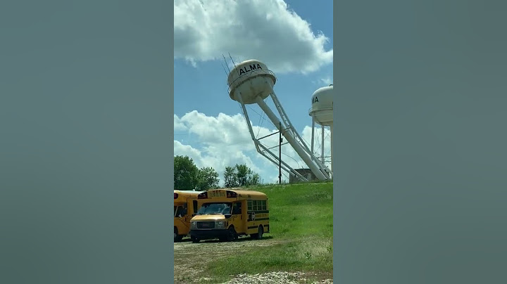 WATCH: Water tower comes down in Alma