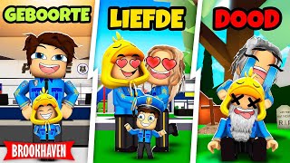 Van Geboorte Tot DOOD Als POLITIE AGENT In Brookhaven! (Roblox)