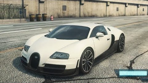 Bugatti Veyron highway test | NFS Most Wanted 2012