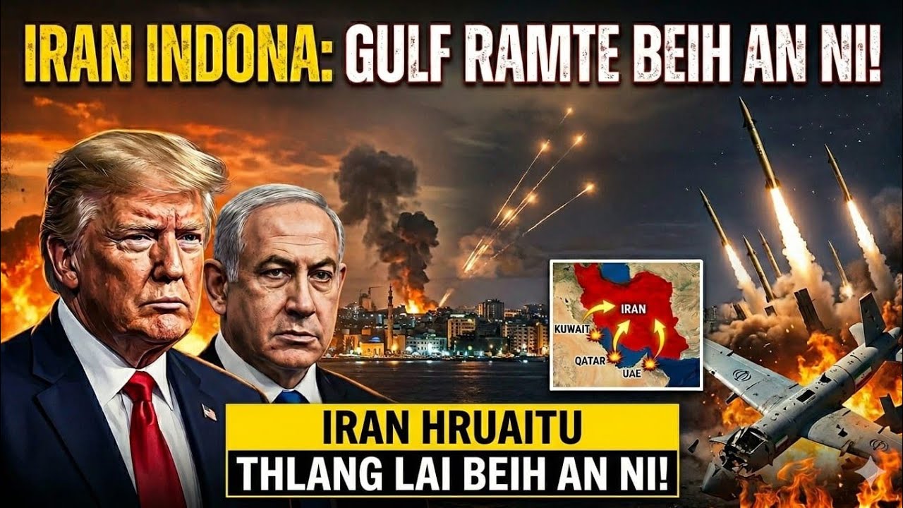 Iran kulhpui a chim zo ṭep, Iran in Gulf ramte a bei vak mai, Iran in hruaitu an thlang lai an bei
