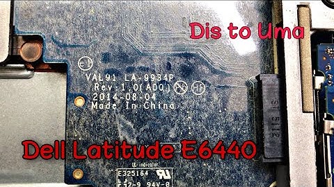 Dell Latitude E6440 LA-9934P REV 1 (A00) uma conversion | Chip Level Service. Remove PL603