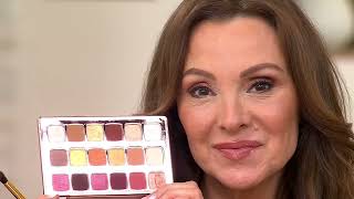 tarte Gilded Glamour Eye Shadow Palettes Set of 2 Brush on QVC