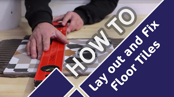 How to Lay Out Floor Tiles for a Bathroom and a Kitchen | Tiling Tutorial feat. Craig Phillips